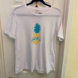 Aloha pineapple T-shirt from the Island of Hawaii.